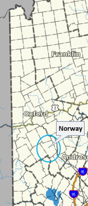 Norway in Oxford County, Maine